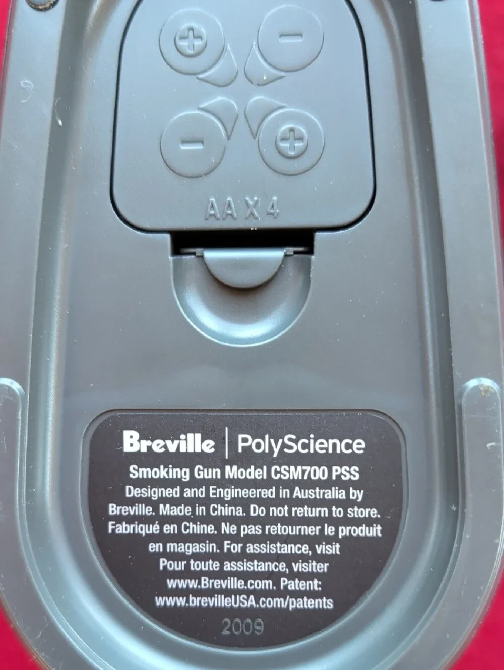 Breville PolyScience The Smoking Gun Pro Smoke Infuser CSM700PSS